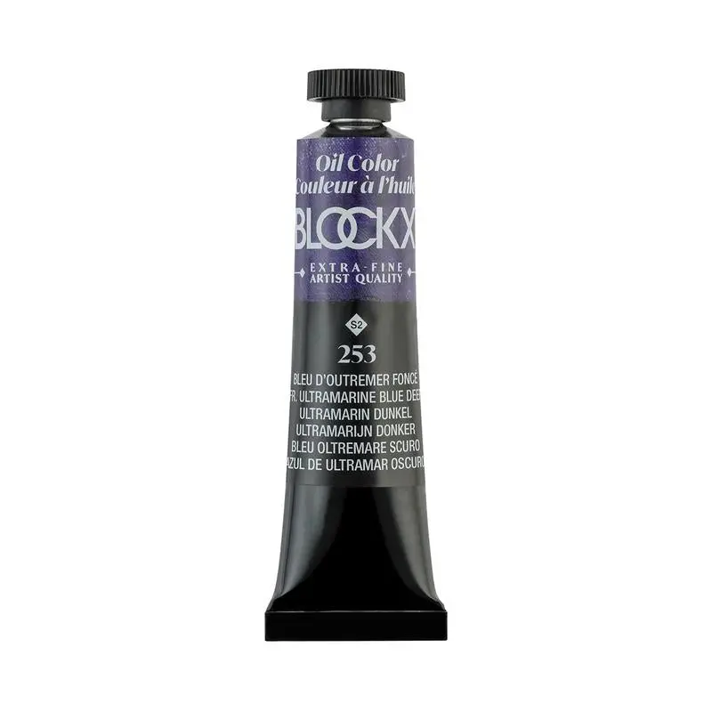 Blockx Ultramarine Blue Deep Oil Paint, 20Ml, Series 6, C212253Bxc 1
