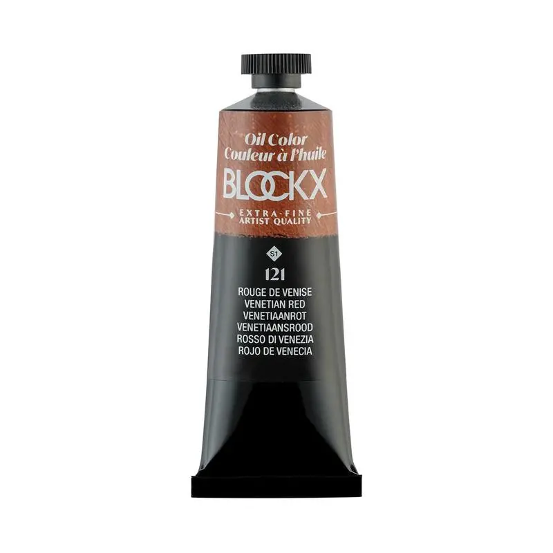Blockx Venetian Red Oil Paint – 35 Ml Tube, Series 2 (C213121Bxc) 1