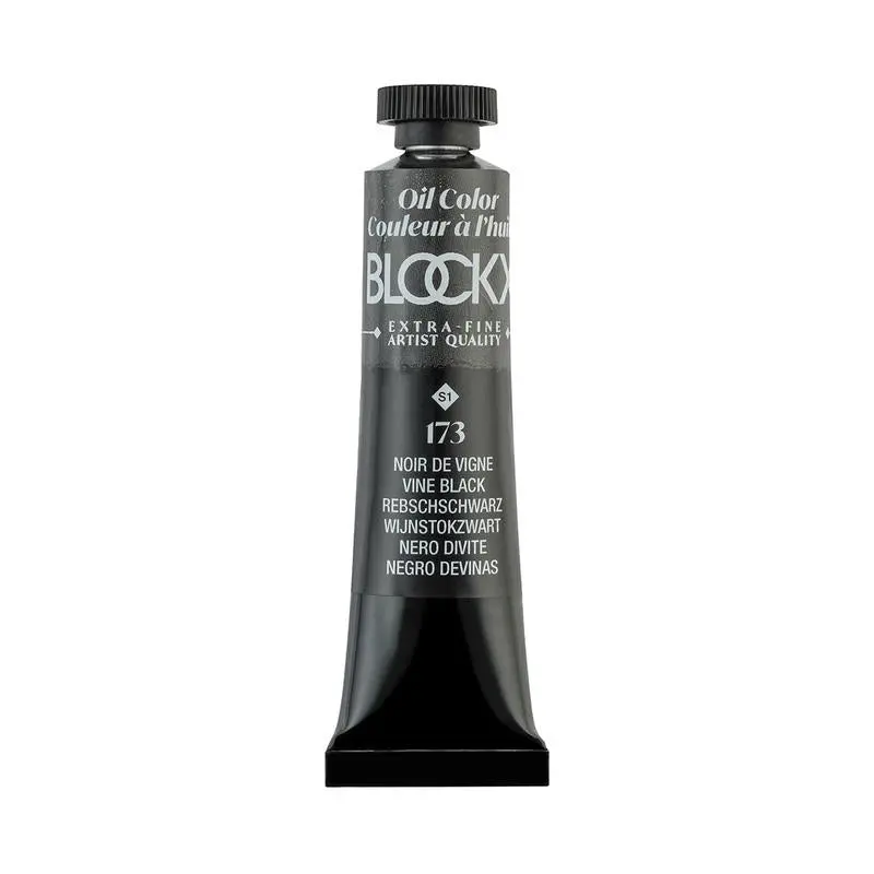 Blockx Vine Black Oil Paint Tube, 20Ml, C212173Bxc 1