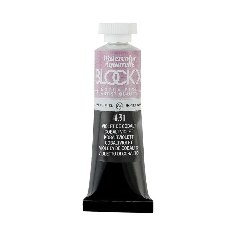 Blockx Watercolor Tube – Cobalt Violet (15Ml, Series 4) 1
