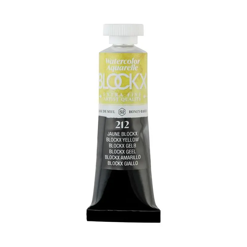 Blockx Watercolor Tube – Yellow Py3, 15Ml 1