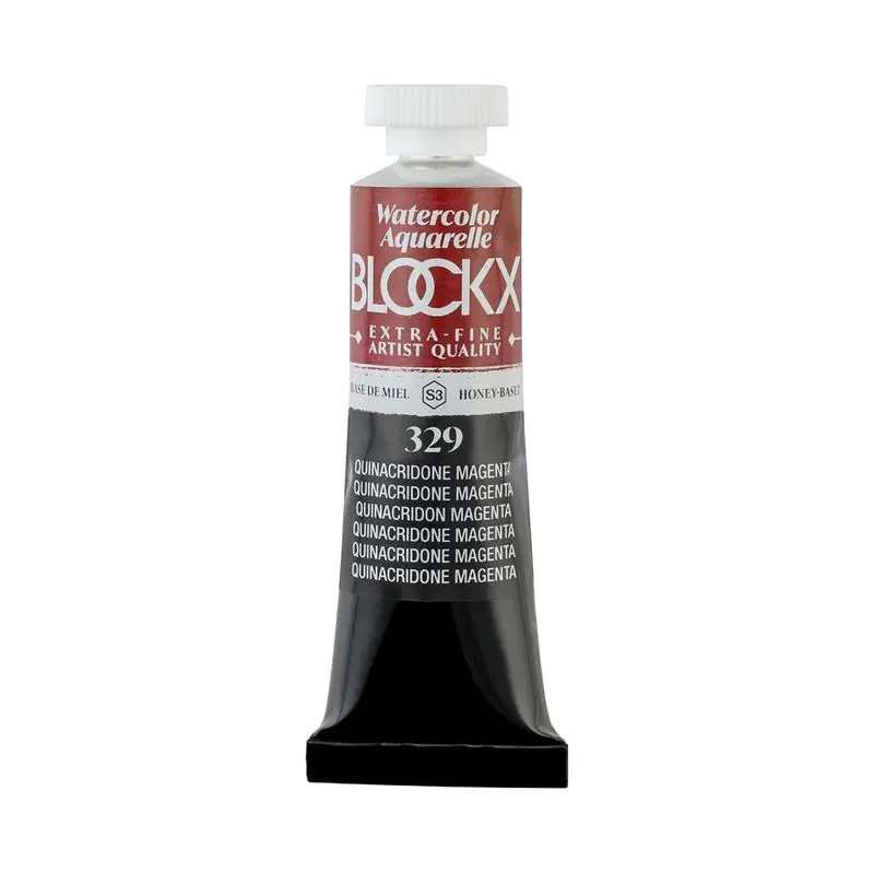 Blockx Watercolour Tube – Quinacridone Magenta (S3 Series), 15 Ml 1