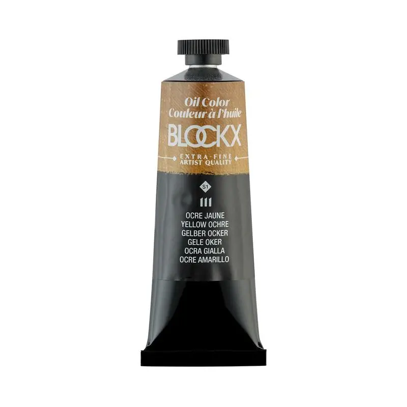 Blockx Yellow Ochre Oil Paint Tube – 35Ml, Series 1 (C213111Bxc) 1