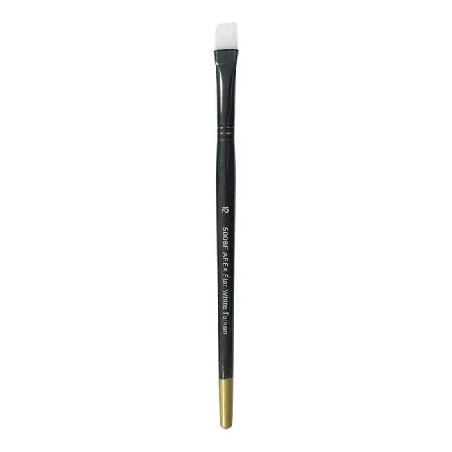 Bockingford 5008F Flat Apex Taklon Brush – Size 12 1