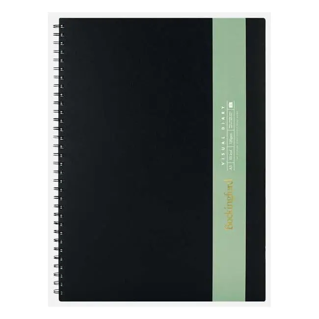Bockingford A3 Visual Diary – 60-Page Layout With Daily Planning Space 1