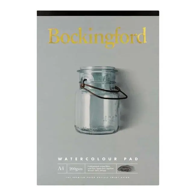 Bockingford A4 Watercolour Pad – 200Gsm, 20 Sheets 1