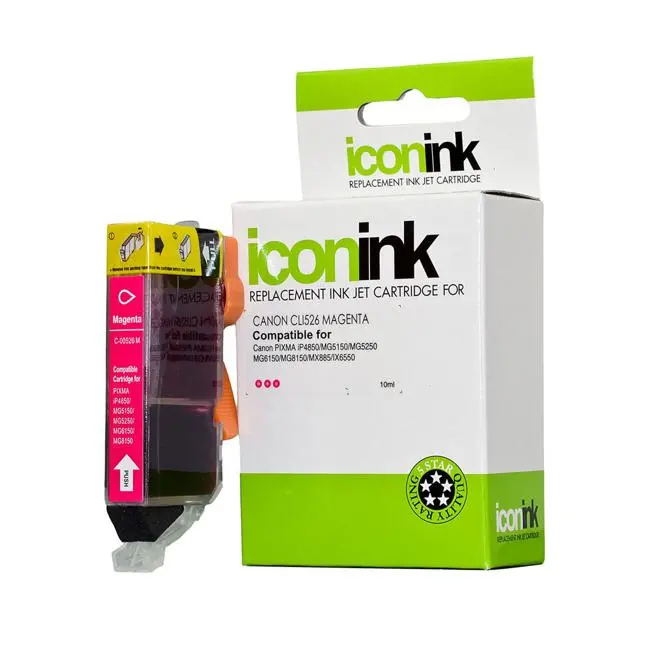 Canon Cli526 Magenta Ink Cartridge – Vibrant, Reliable Compatible Ink 1