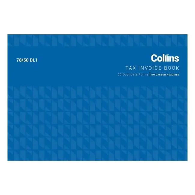 Carbonless Duplicate Tax Invoice Book – 50 Sets, Form No. 78 1