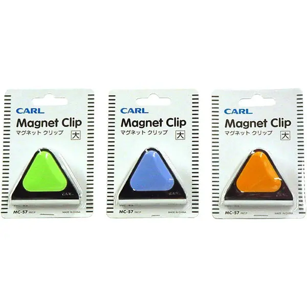 Carl Mc57 Magnetic Clip – 60Mm Width, Vibrant Orange 1