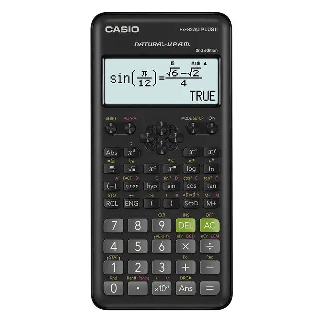 Casio Fx-82Au Plus Ii Scientific Calculator — Approved For Australian Curriculum & Exams 1