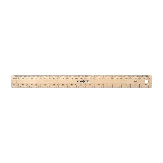 Celco Standard 30 Cm Plastic Ruler 1