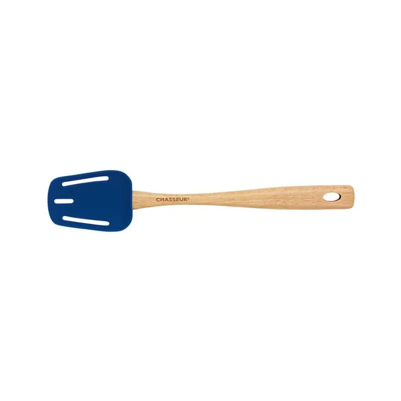 Chasseur Blue Slotted Spoon – Ergonomic Stainless Steel Serving Spoon 1