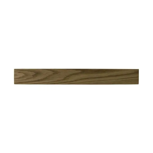 Cheftech Solid Oak Magnetic Knife Holder – 45 Cm Natural Wood Design 1