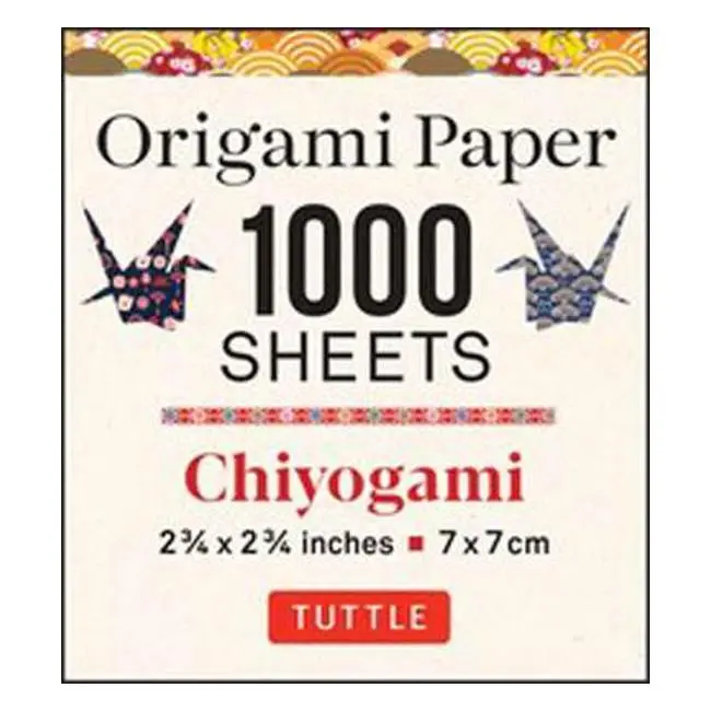 Chiyogami Origami Paper: 1,000 Elegant 2.75-Inch (7 Cm) Traditional Japanese Sheets 1