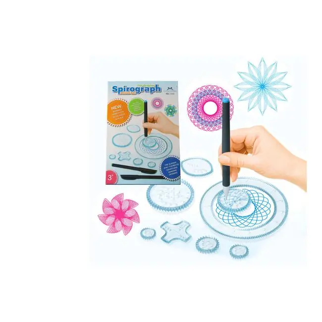 Classic Spirograph Art Creation Kit – C3865 Design Set 1