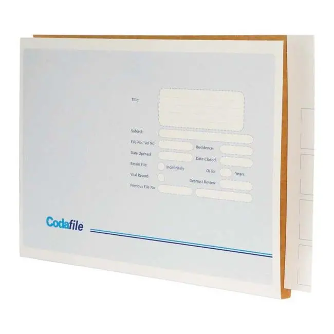 Codafile Extra-Large Box File – 45Mm Capacity, Pack Of 100 1