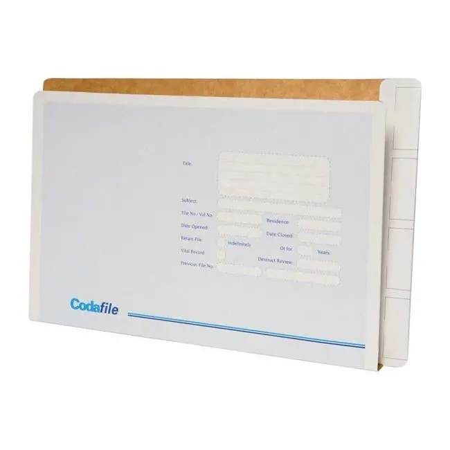 Codafile Standard Left-Pocket Box File – Pack Of 50 1