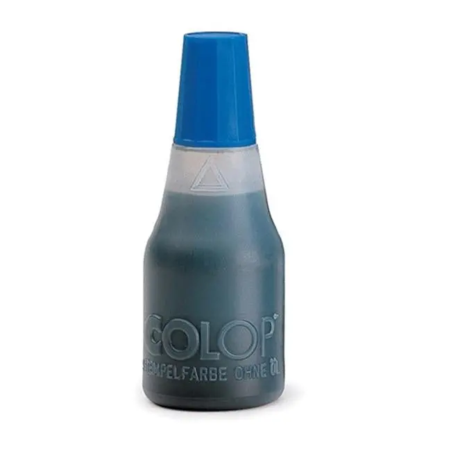 Colop Blue Ink Refill – 25Ml Pad Compatible 1