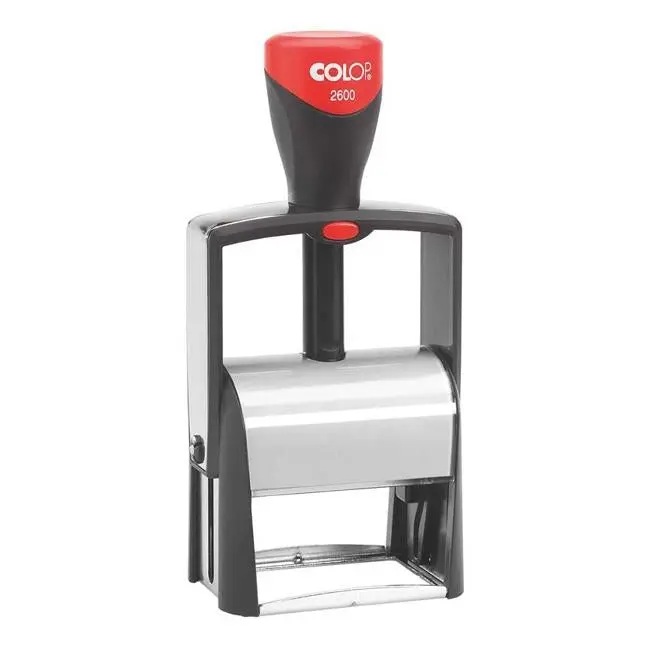 Colop Classic Line 2600 Metal-Frame Stamp – 37×58Mm 1