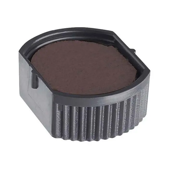 Colop E/R12 Round Black Ink Pad 1