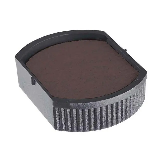 Colop E/R17 Round Black Ink Pad – Compact Desktop Stamp Refill 1