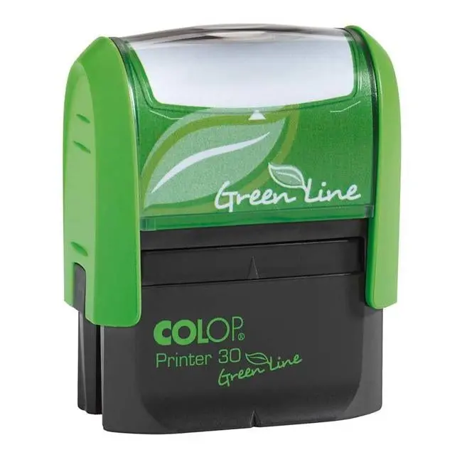 Colop Greenline 30 Self-Inking Stamp – Compact, Low-Maintenance Stamp 1