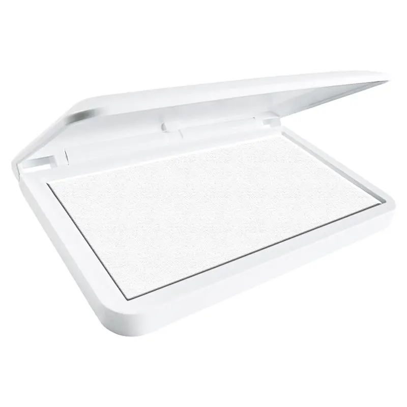 Colop Make 1 Frozen White Stamp Pad – 90 X 50 Mm Quick-Dry Ink Surface 1
