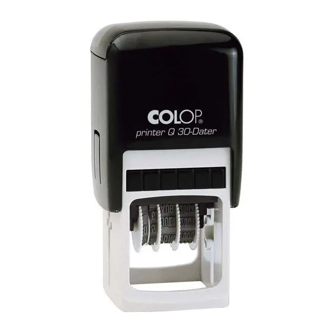 Colop Q30 Adjustable Date Stamp – 30 × 30Mm 1