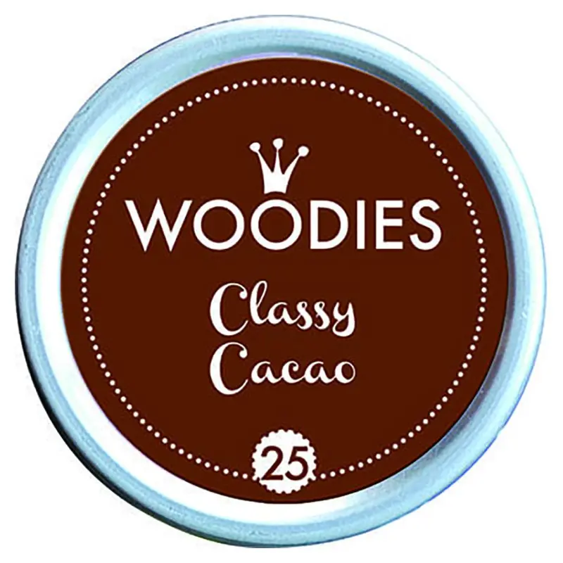 Colop Woodies 38Mm Classic Cacao Stamp Pad – Eco-Friendly Foam Surface 1
