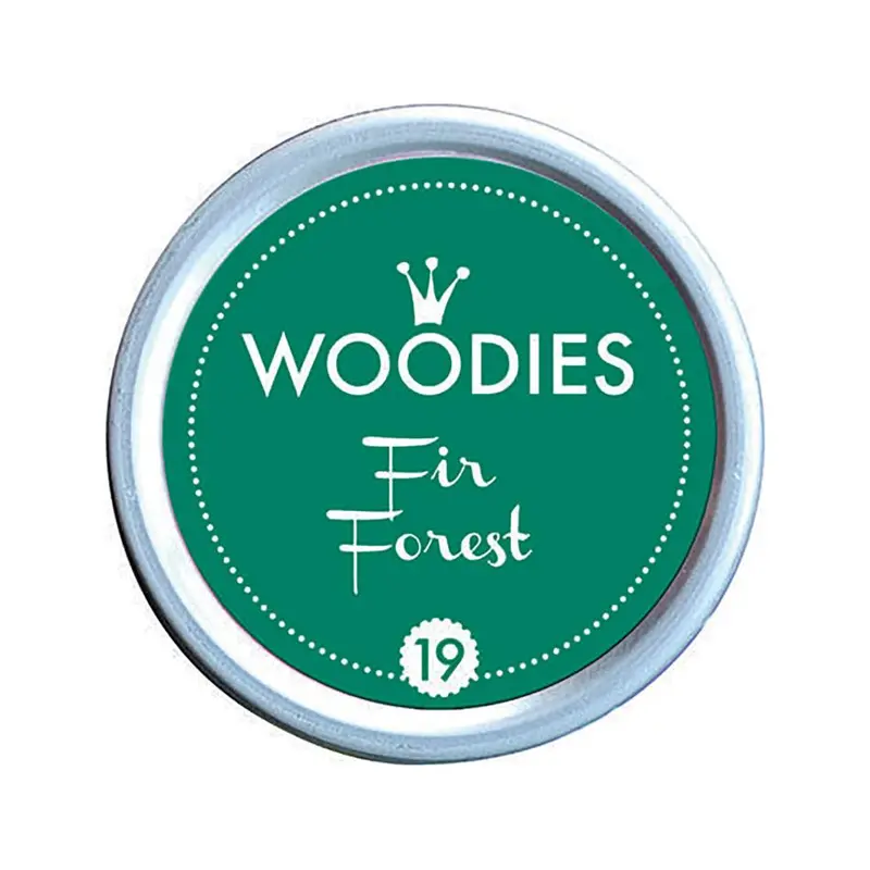 Colop Woodies 38Mm Stamp Pad – Fir Forest Ink Tone (350026) 1
