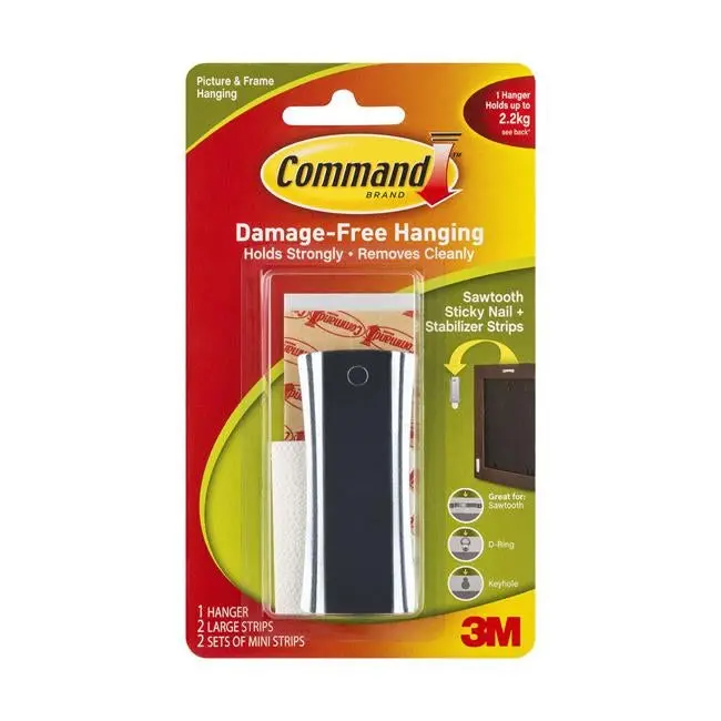 Command Large Universal Metal Picture Hanger 1