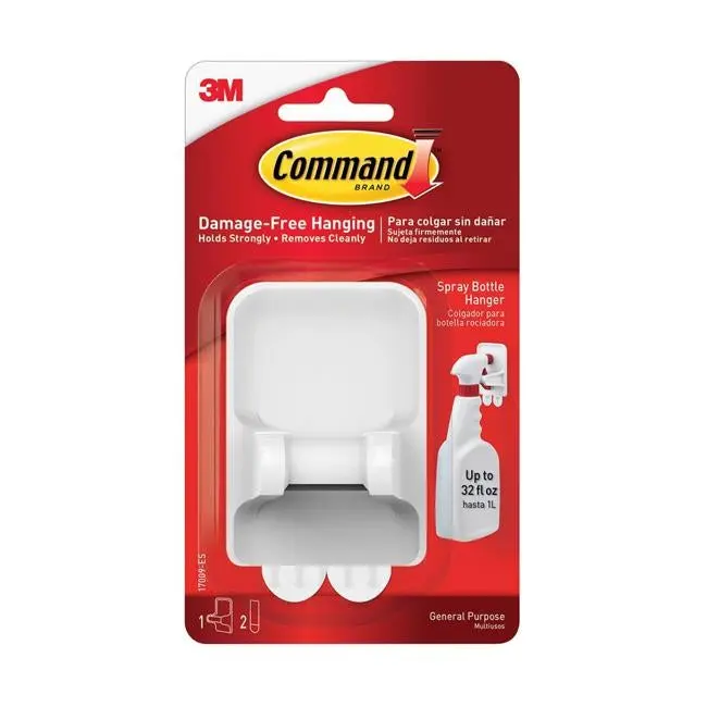 Command Spray Bottle Hanger 17009-Es – Wall-Mounted Dispenser Holder 1