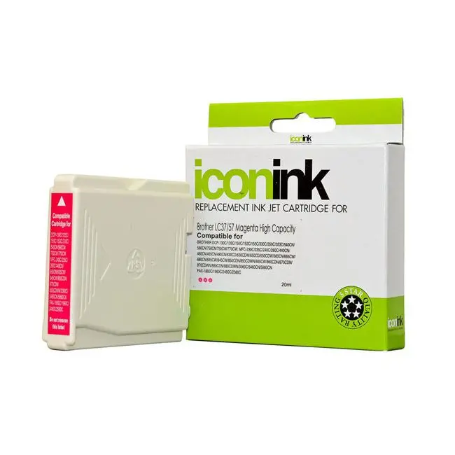 Compatible Magenta Ink Cartridge For Brother Lc37 And Lc57 Printers 1