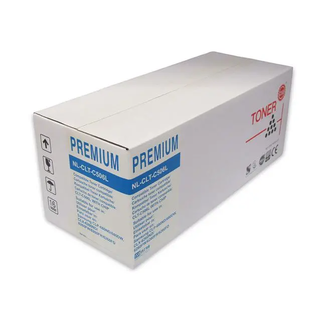 Compatible Samsung Clt-C506L Cyan Laser Toner Cartridge 1