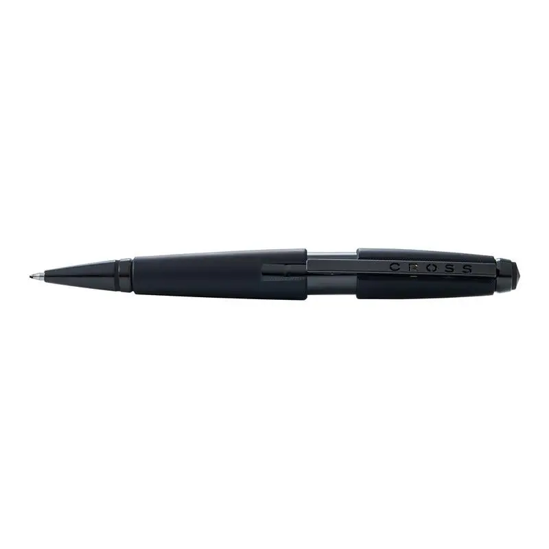 Cross Edge Matte Black Rollerball Pen – Minimalist Design, Fluid Ink Performance 1