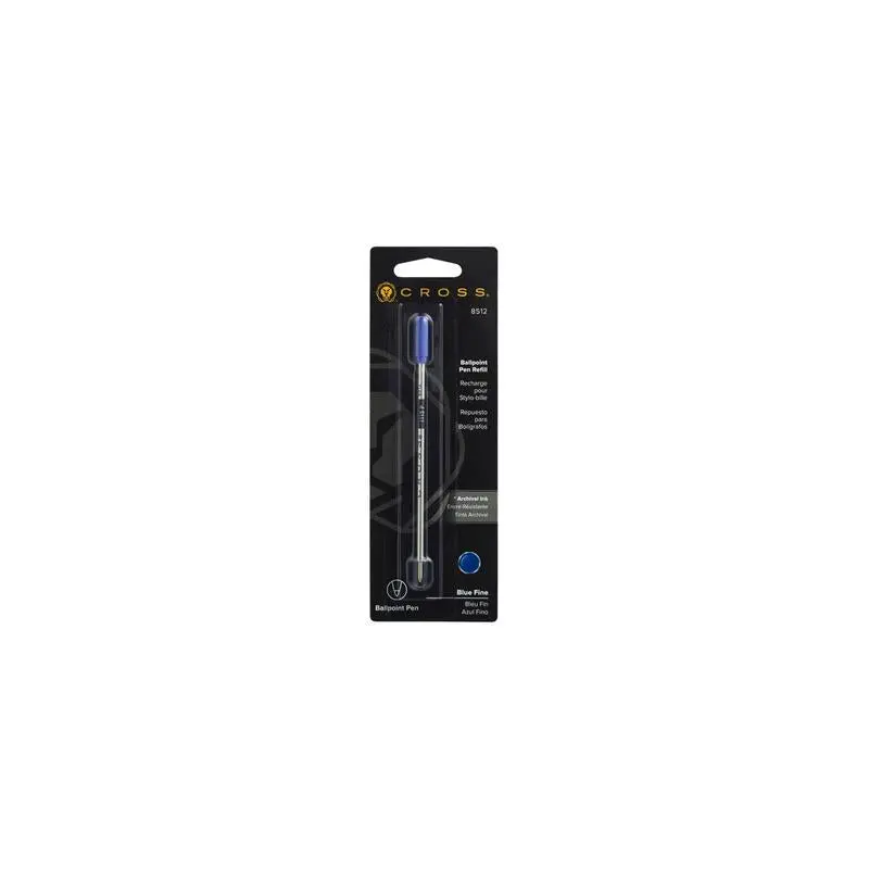 Cross Fine-Point Ballpoint Refill – Blue Ink, Model 1000875 1