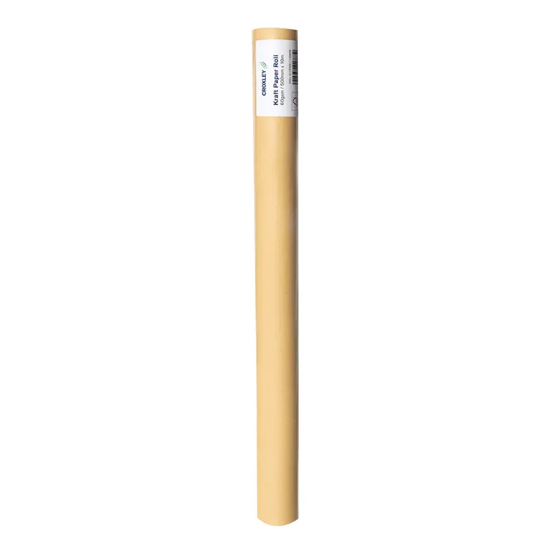 Croxley Kraft Paper Roll – 500Mm × 10M, 60Gsm (Model 110808) 1