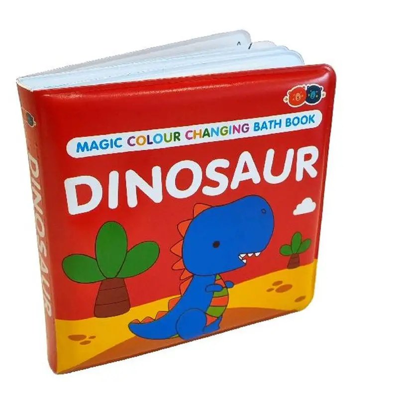Dinosaur Magic Colour Bath Book – 150 × 150 × 40 Mm 1