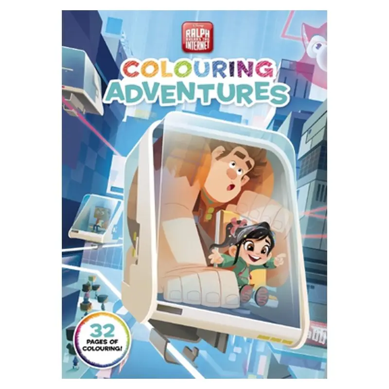 Disney’S Ralph Breaks The Internet: Colouring Adventures 1