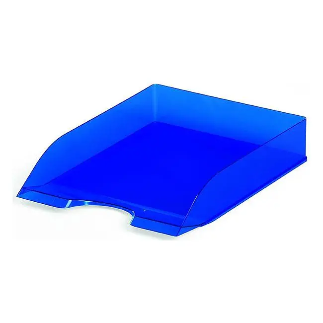 Durable Ice Blue Letter Tray For Desk Organization 1