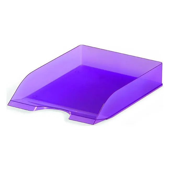 Durable Ice Purple Letter Sorting Tray 1