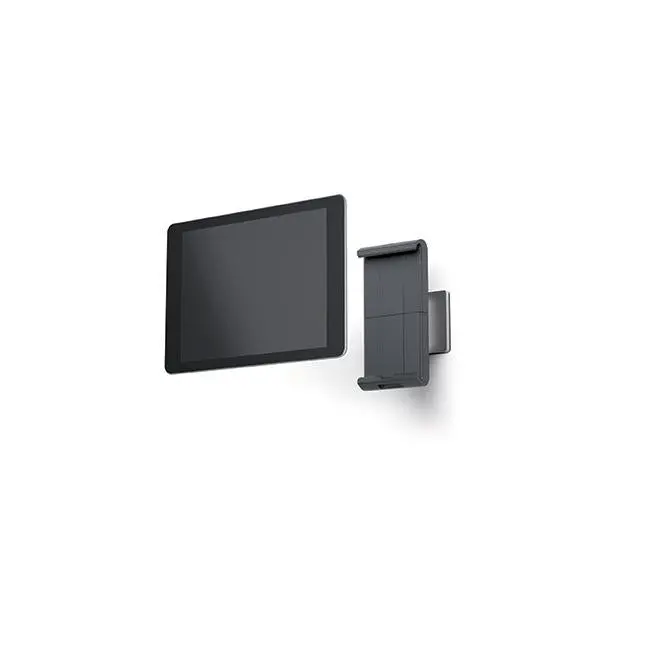 Durable Wall-Mountable Tablet Holder – Silver Finish 1
