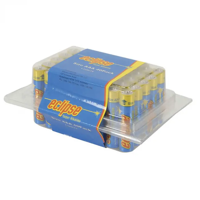 Eclipse Aaa Alkaline Batteries – 40-Pack Bulk Value Bundle 1