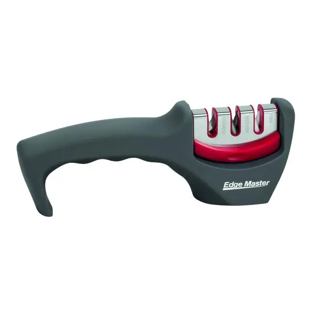 Edge Master 3-Stage Manual Knife Sharpener With Guided Slots 1