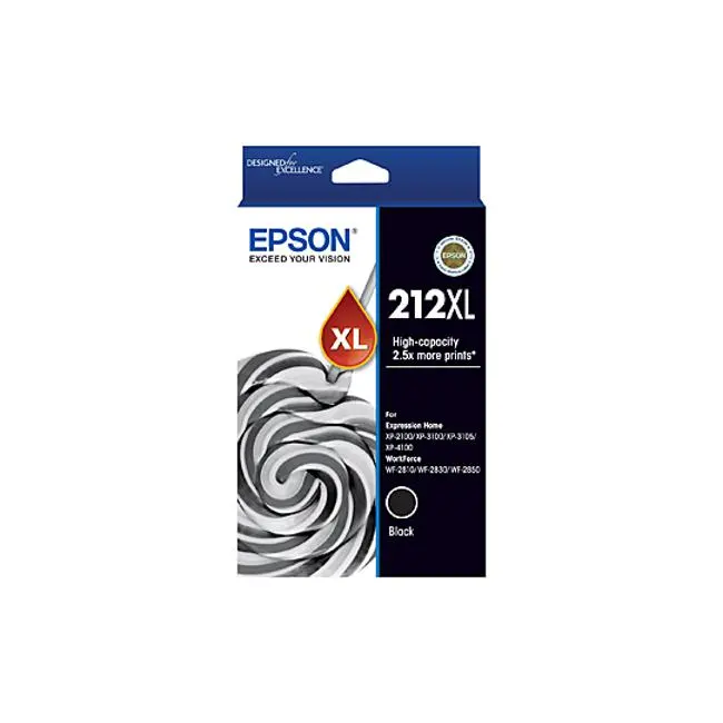Epson 212 High-Yield Black Ink Cartridge 1