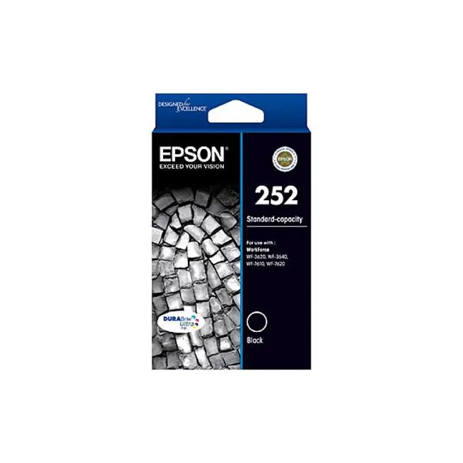 Epson 252 Black Ink Cartridge For Select Epson Printers 1