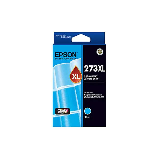 Epson 273 High-Yield Cyan Ink Cartridge 1