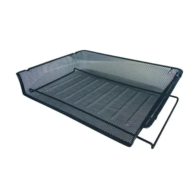 Esselte Mesh A4 Landscape Document Tray – Black 1