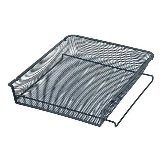 Esselte Mesh A4 Portrait Document Tray – Black 1