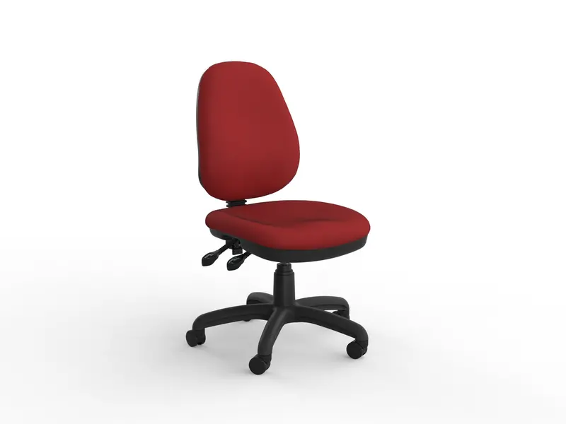 Evo Mega Luxe Splice Fabric Task Chair – Contemporary Style 9